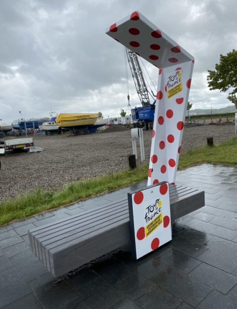 Destination Sønderjylland har gang i penslen både i Aabenraa, Haderslev og Sønderborg omkring Tour de France i det sønderjyske.