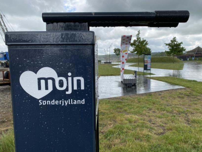 Destination Sønderjylland har gang i penslen både i Aabenraa, Haderslev og Sønderborg omkring Tour de France i det sønderjyske.