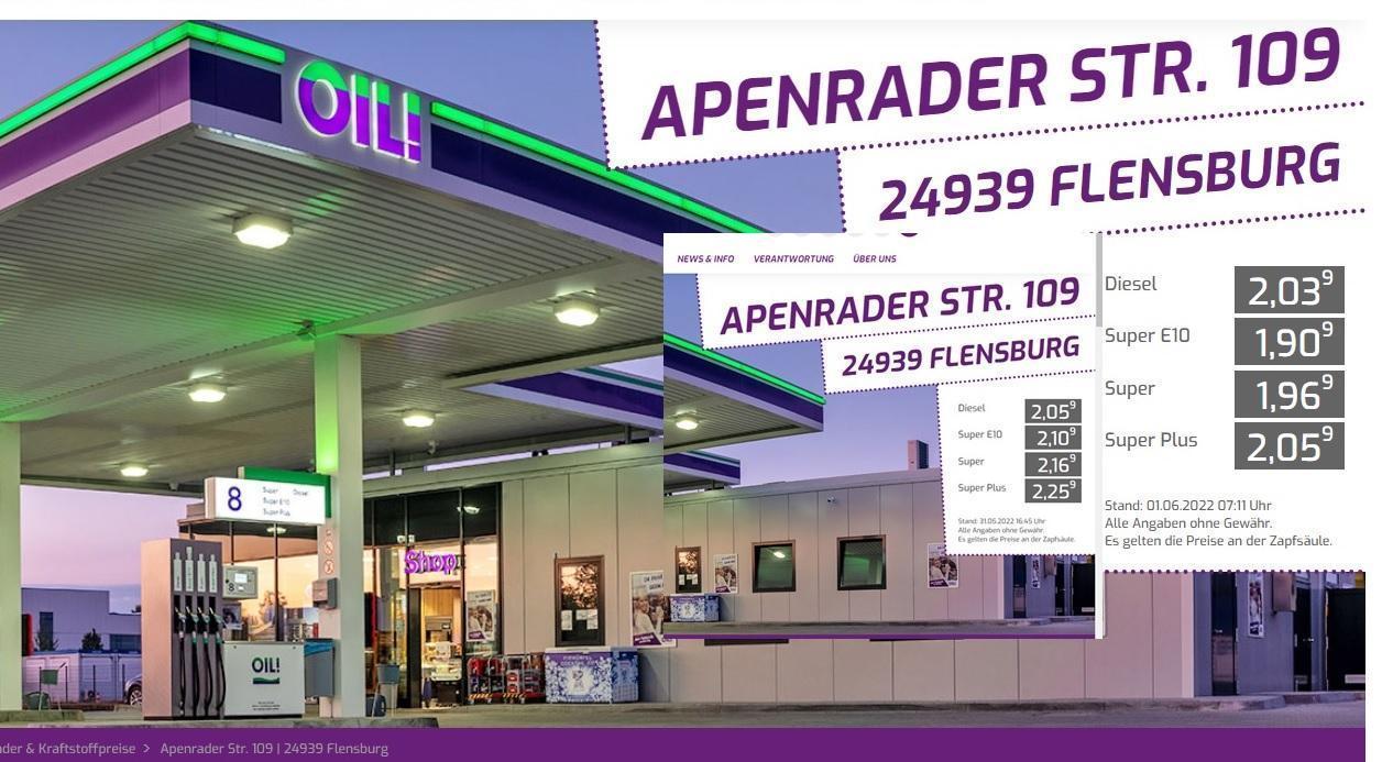 Tyske benzinpriser 1. juni i se her Sydnyt.dk GRATIS