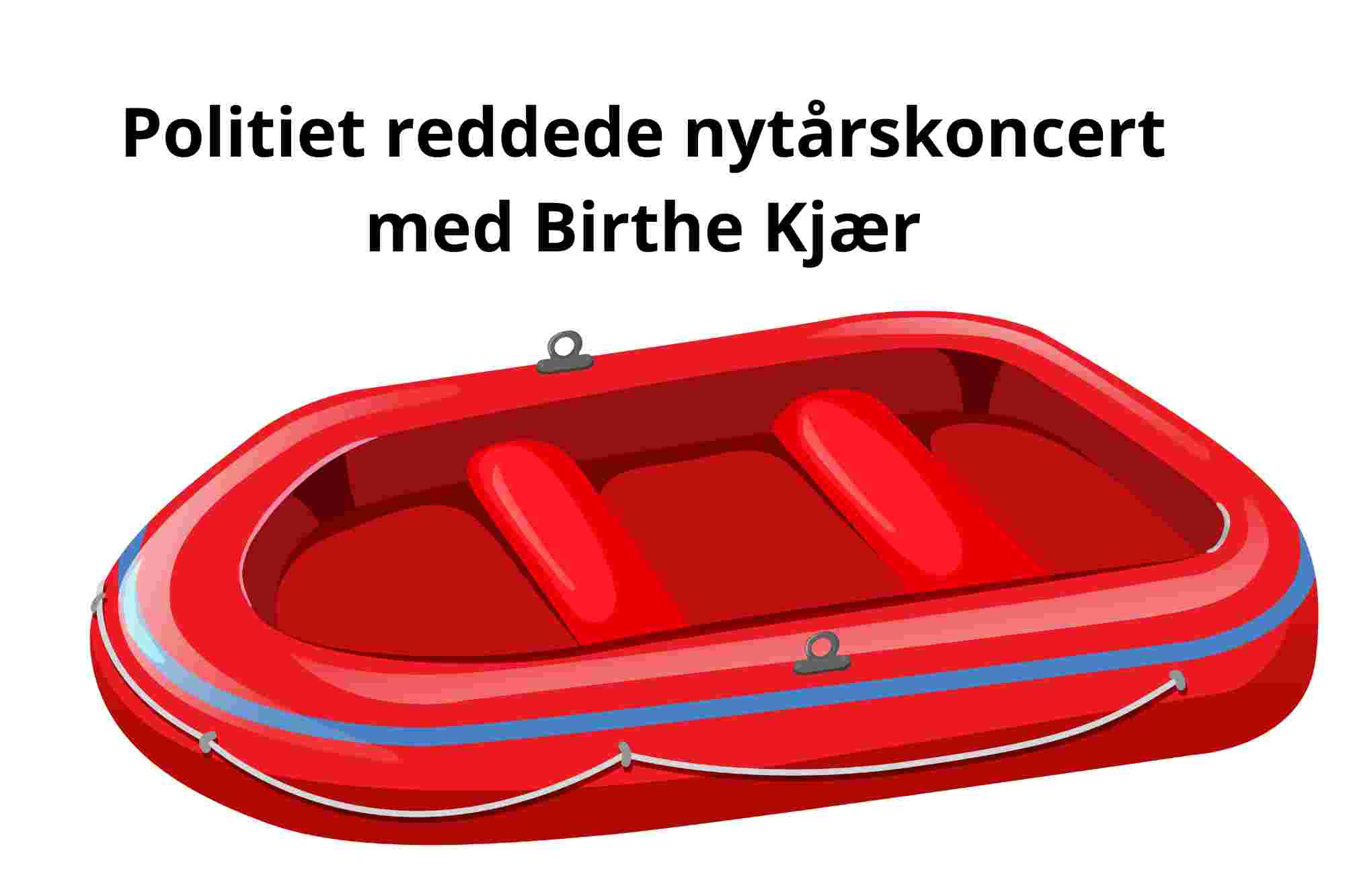 Nytårskoncert med orkester, Birthe Kjær og Den Knaldrøde Gummibåd ...
